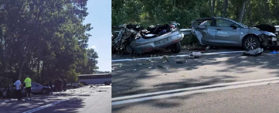 Τροχαίο-σοκ στην Ξάνθη: Το αυτοκίνητο κόπηκε στη μέση μετά την σύγκρουση με το λεωφορείο – 4 νεκροί και 3 τραυματίες – ΦΩΤΟ και ΒΙΝΤΕΟ