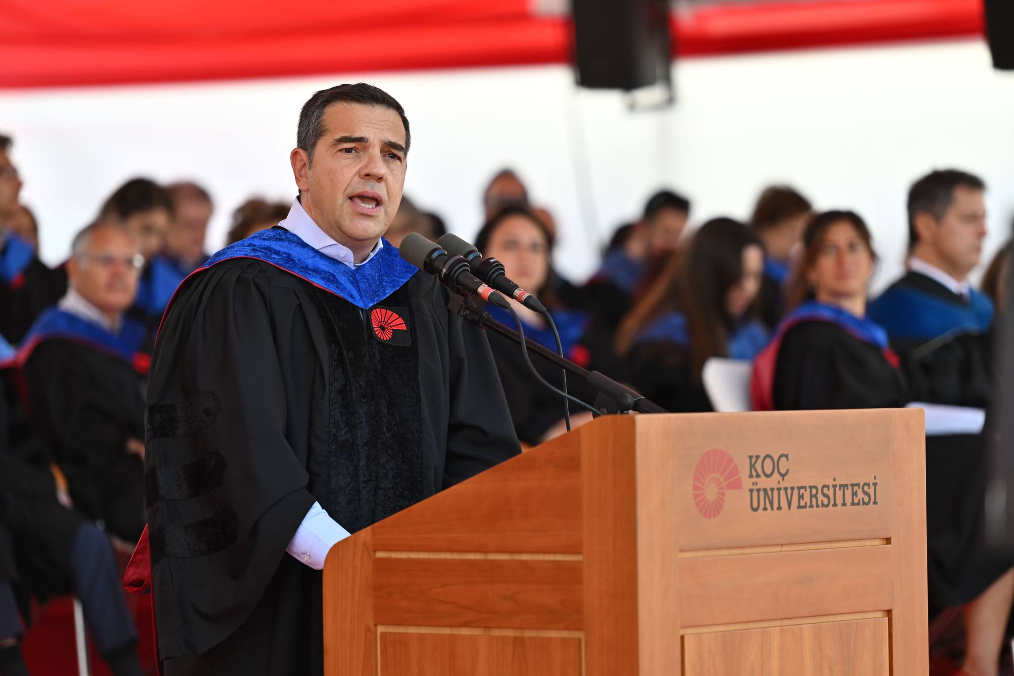 Τσίπρας στο Koc University: Δεν μετανιώνω για την απόφαση που πήρα πριν από έναν χρόνο