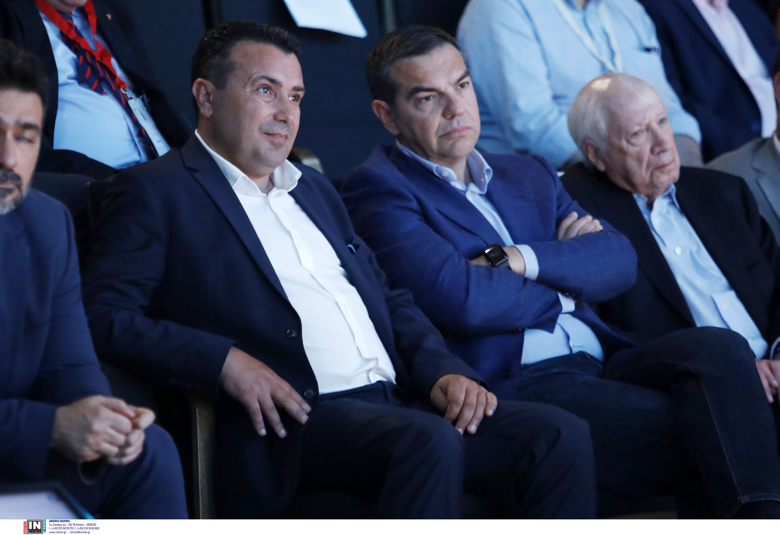 Ο Αλέξης Τσίπρας με τον Ζόραν Ζάεφ.