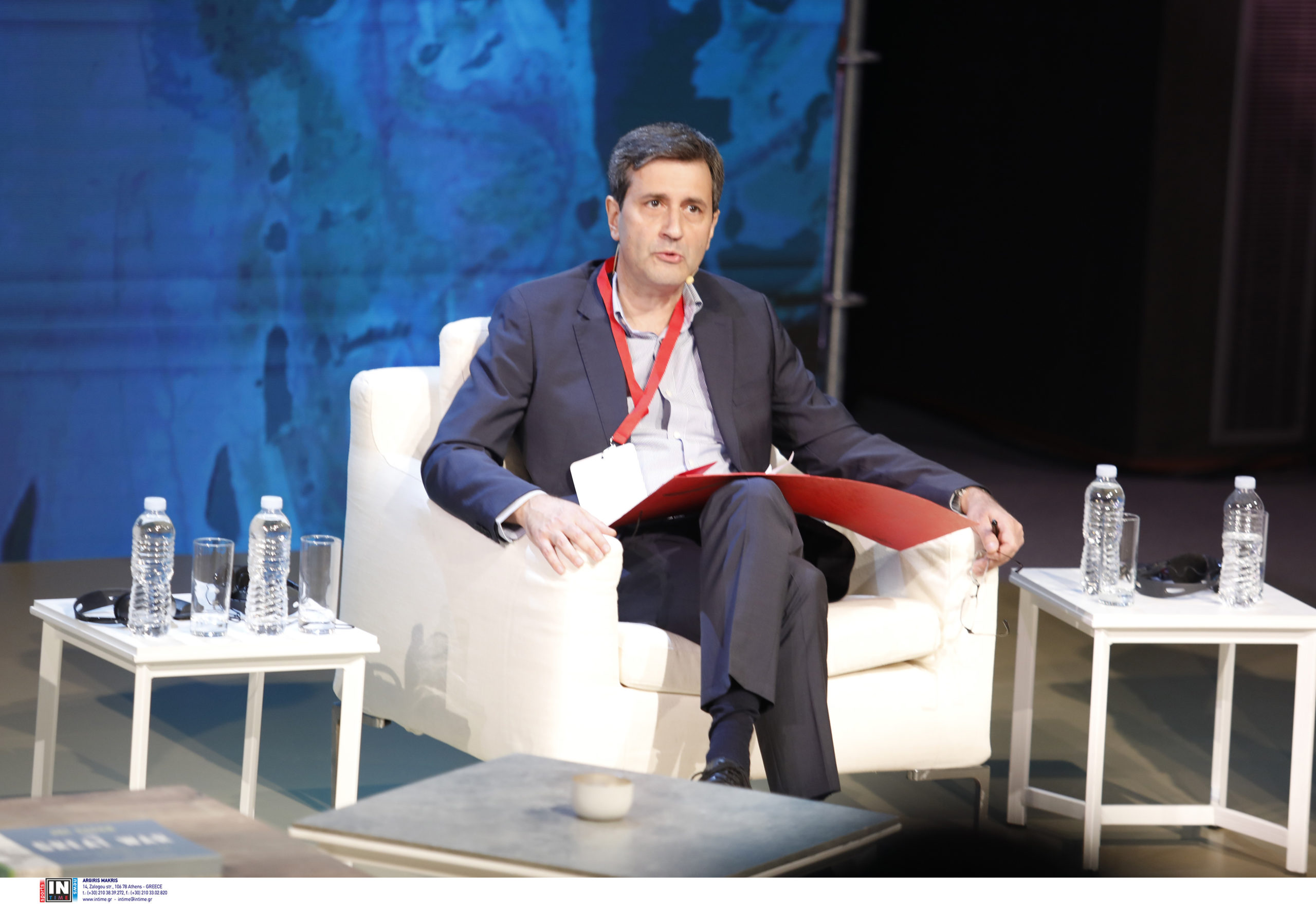 Ο Γιώργος Χουλιαράκης.