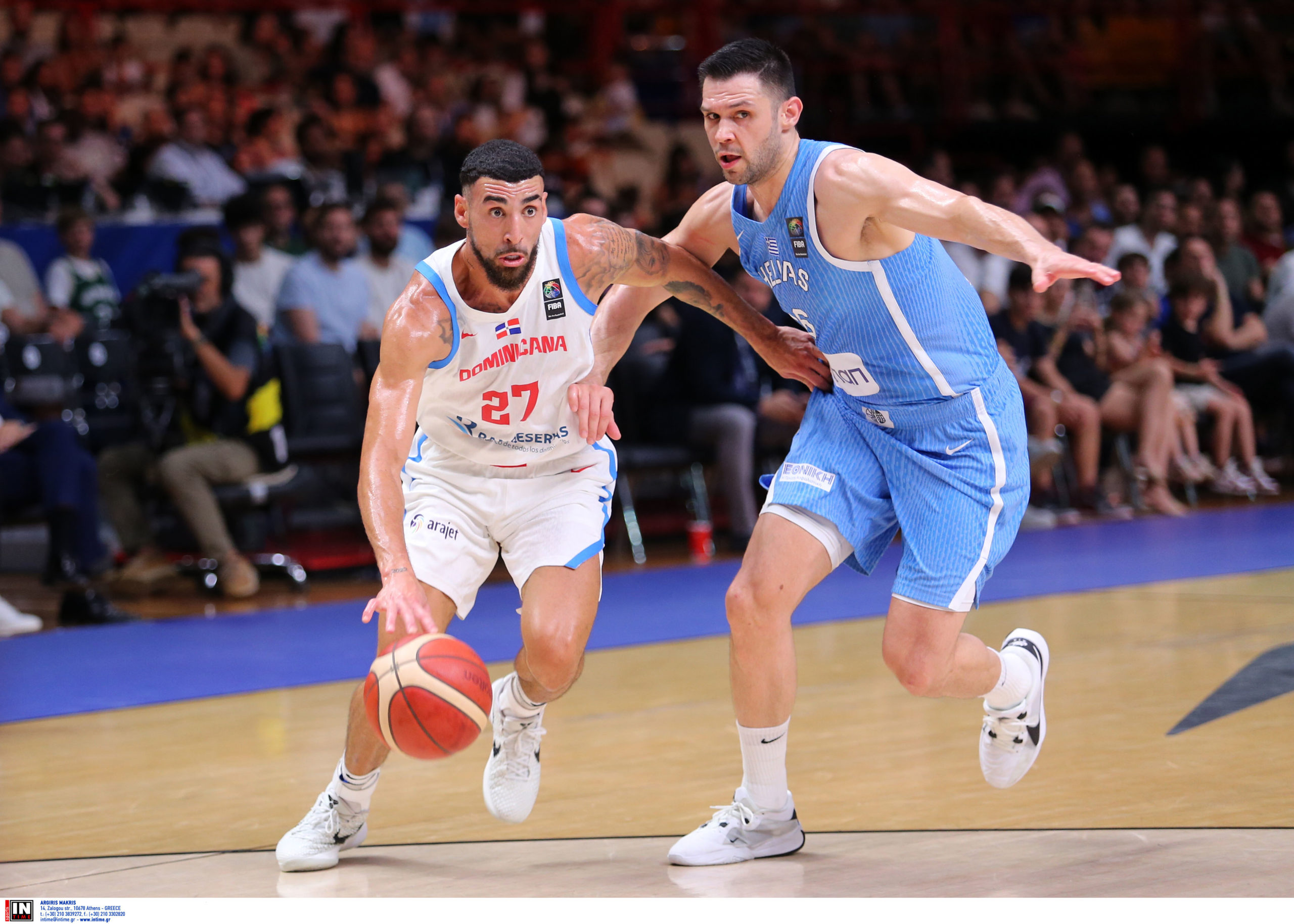 Προολυμπιακό Τουρνουά: LIVE – Δομινικανή Δημοκρατία-Ελλάδα 82-109 (Τελικό)