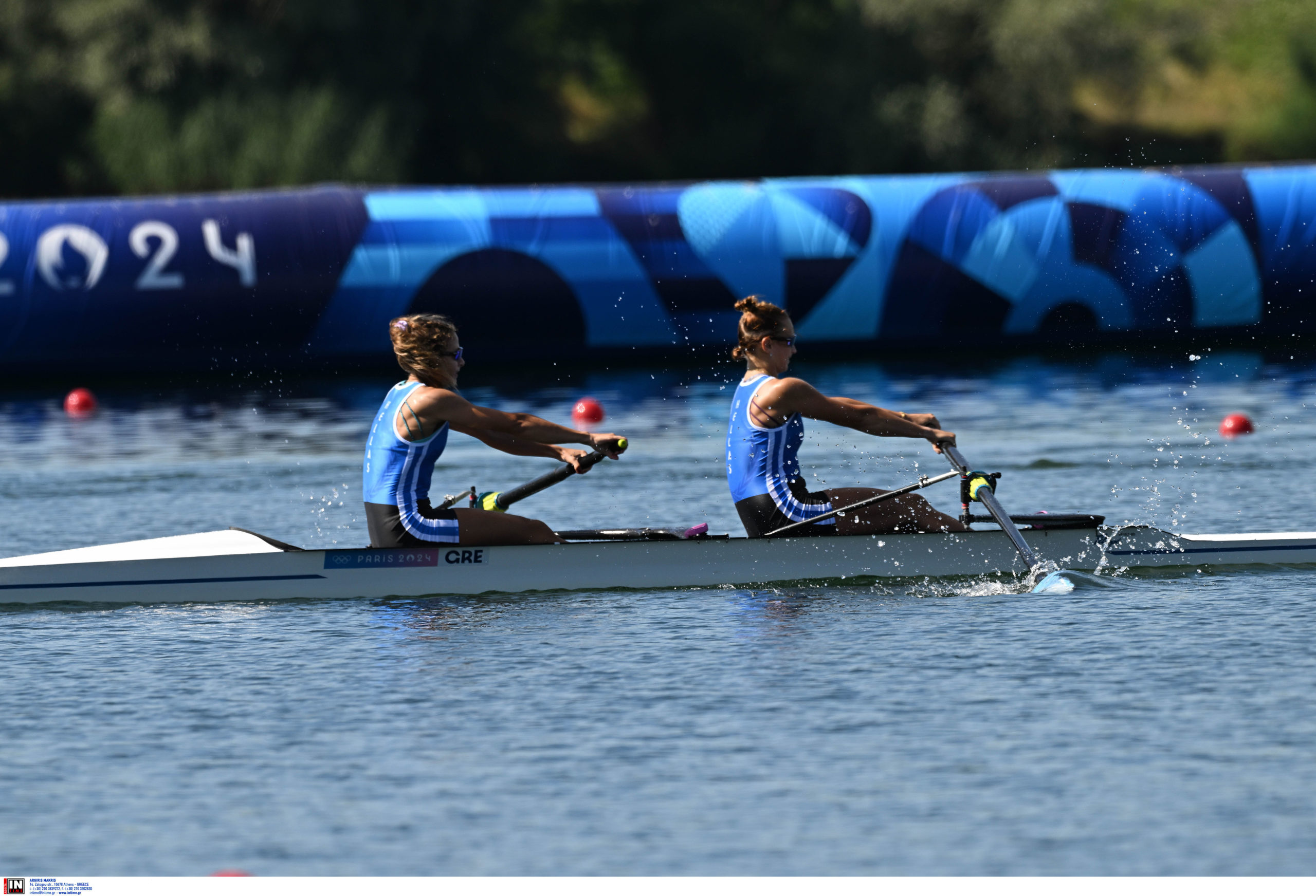 Ολυμπιακοί Αγώνες 2024: Φίτσιου και Κοντού προκρίθηκαν στον τελικό του διπλού σκιφ ελαφρών βαρών