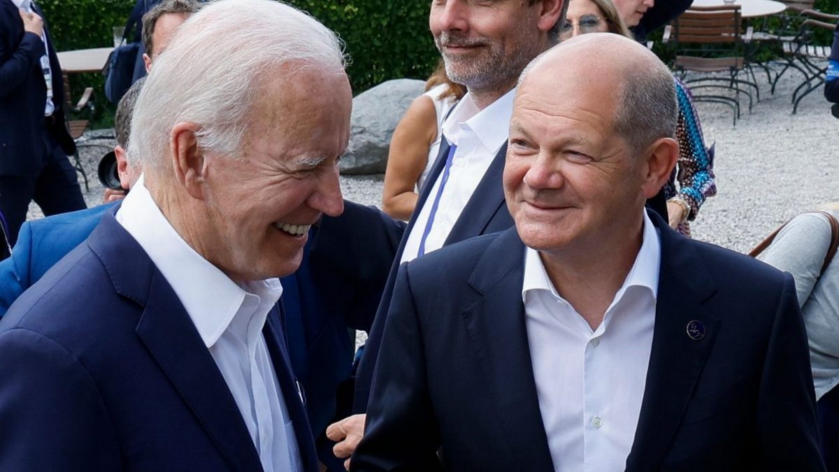 Τζο Μπάιντεν: Ο Όλαφ Σολτς εξέφρασε τον σεβασμό του στον «φίλο» του