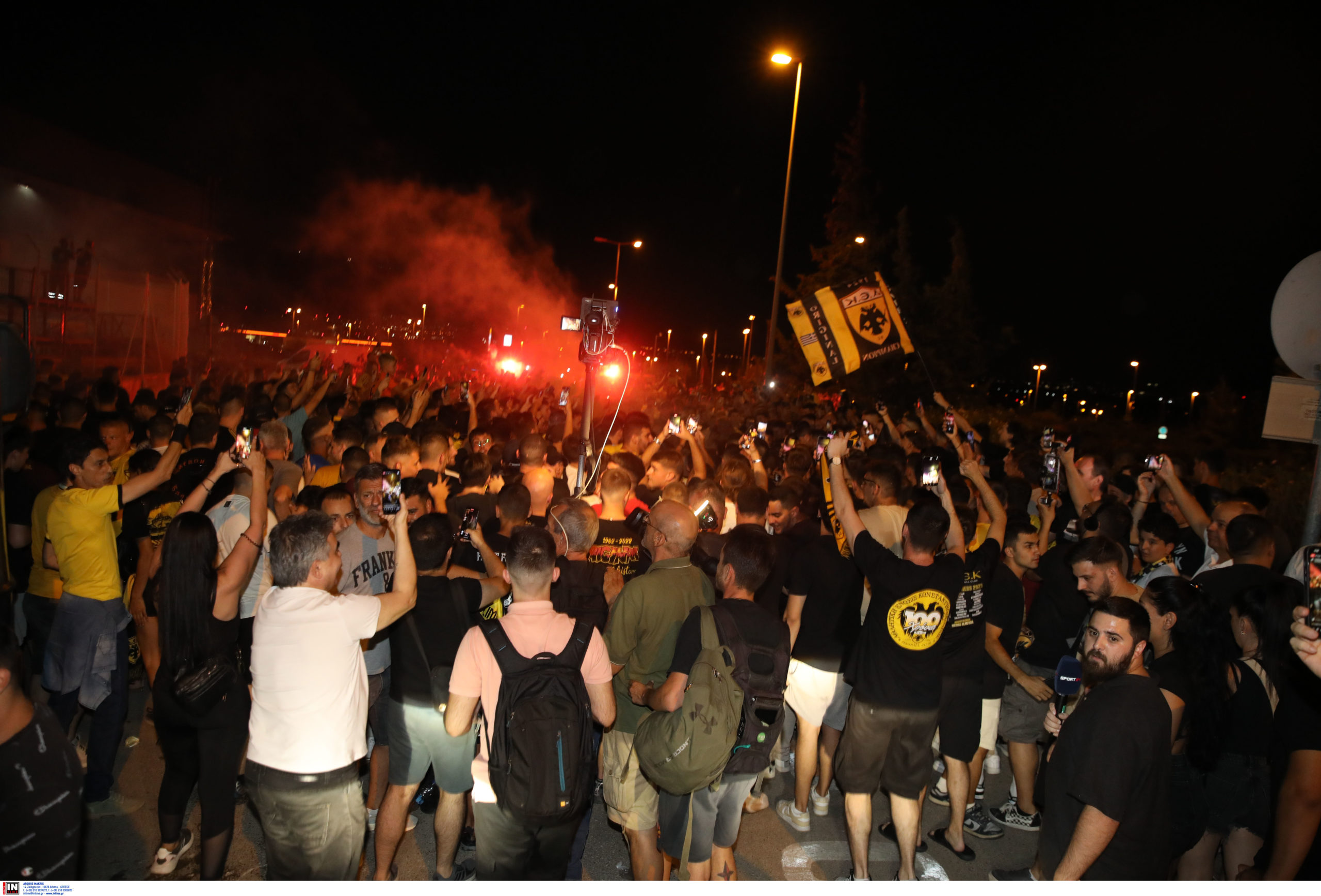 ΑΕΚ Έρικ Λαμέλα Άφιξη