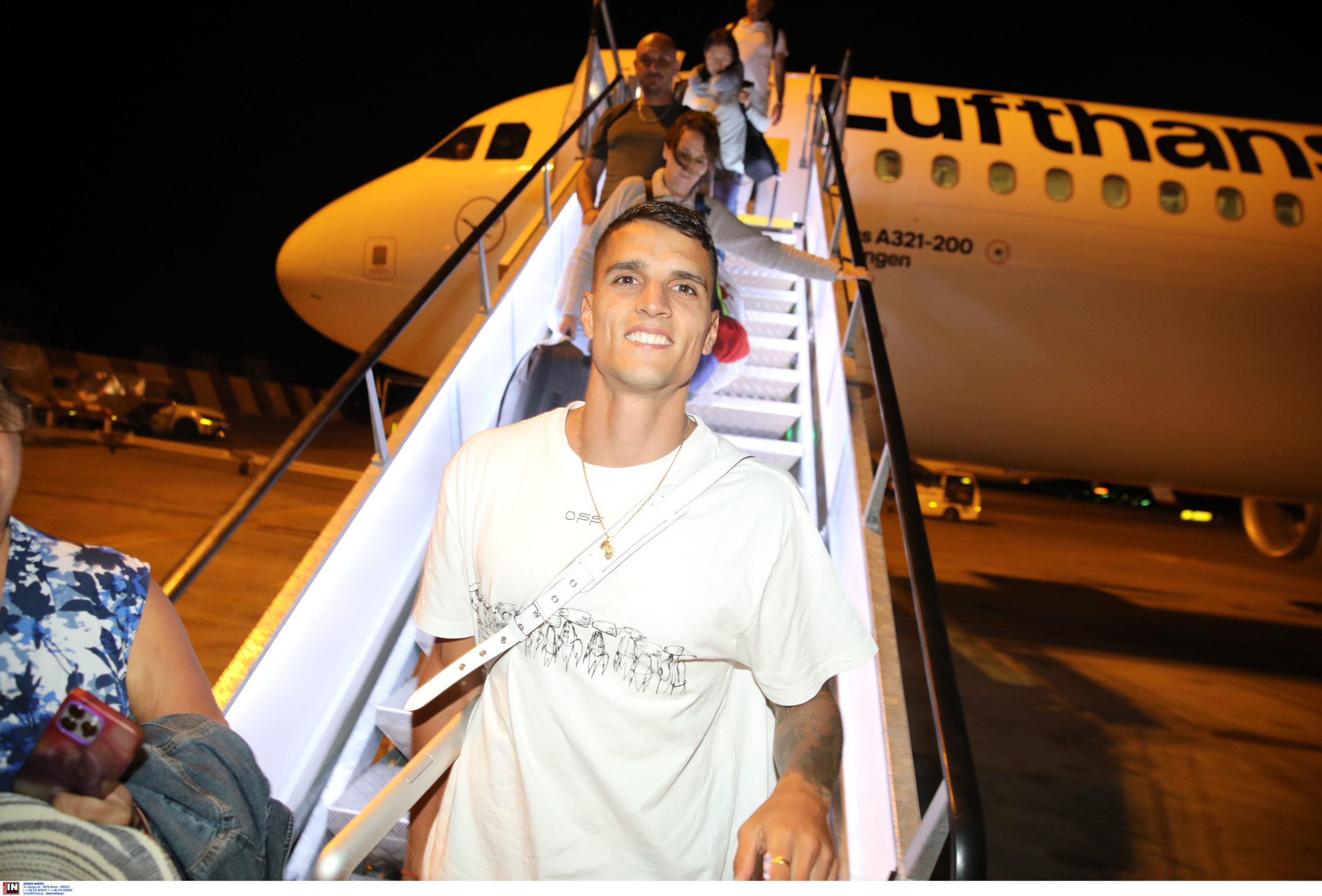 ΑΕΚ Έρικ Λαμέλα Άφιξη