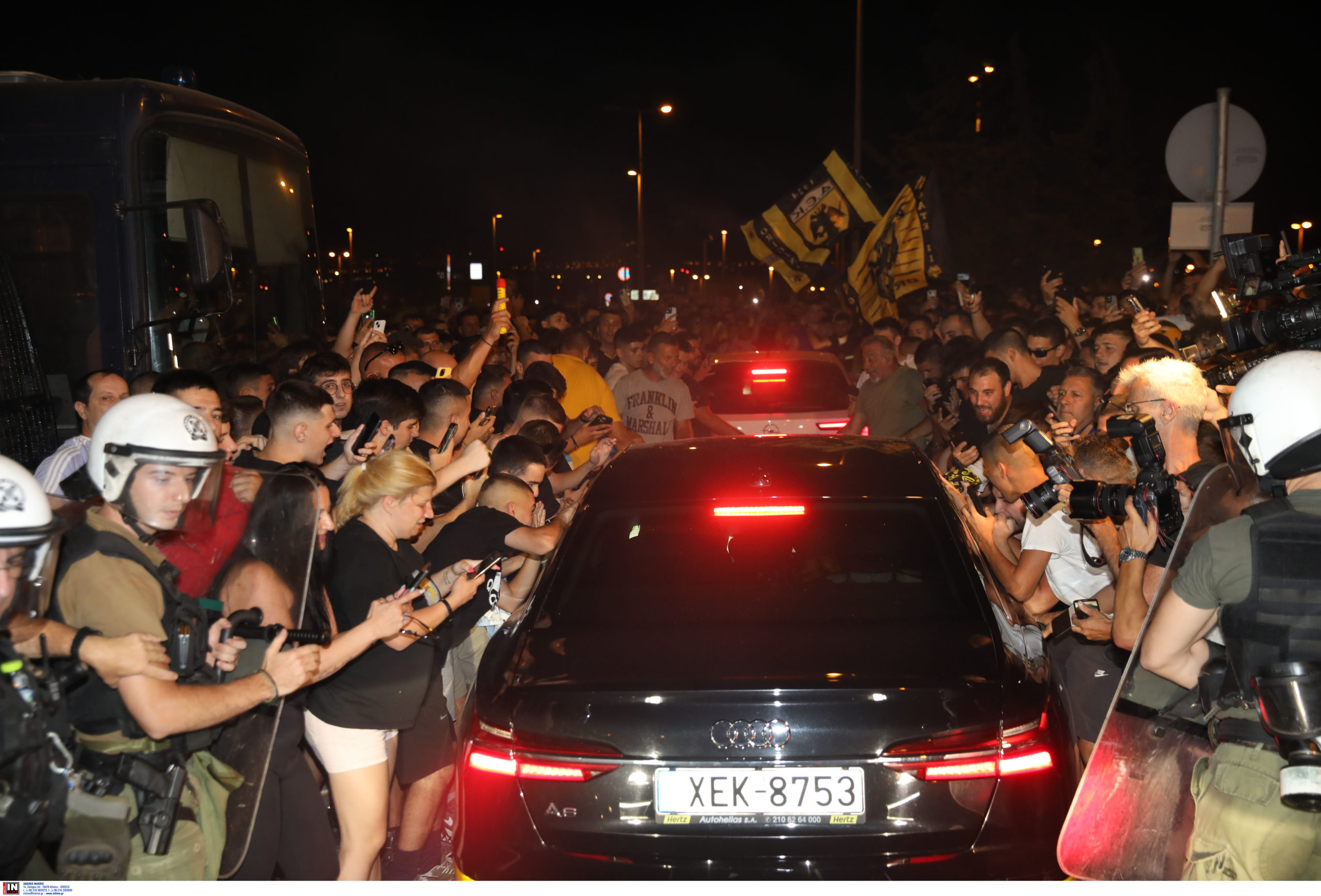 ΑΕΚ Έρικ Λαμέλα Άφιξη