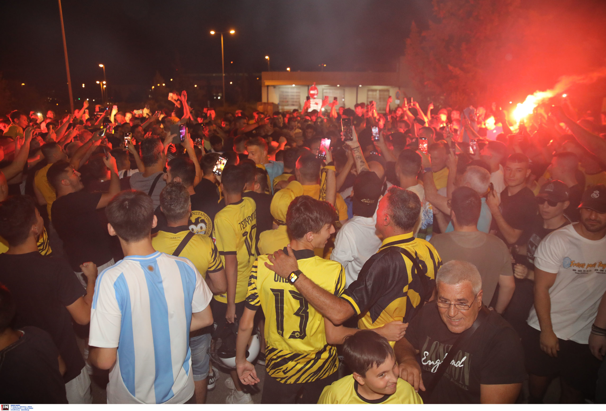 ΑΕΚ Έρικ Λαμέλα Άφιξη