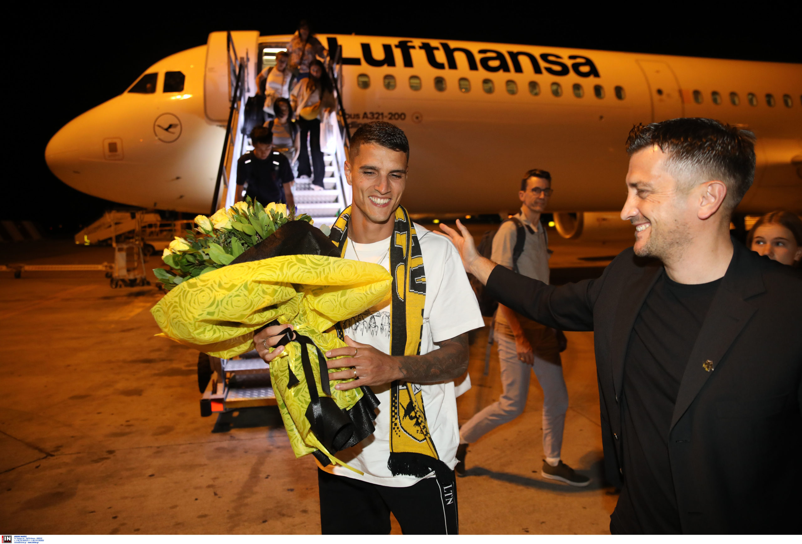 ΑΕΚ Έρικ Λαμέλα Άφιξη