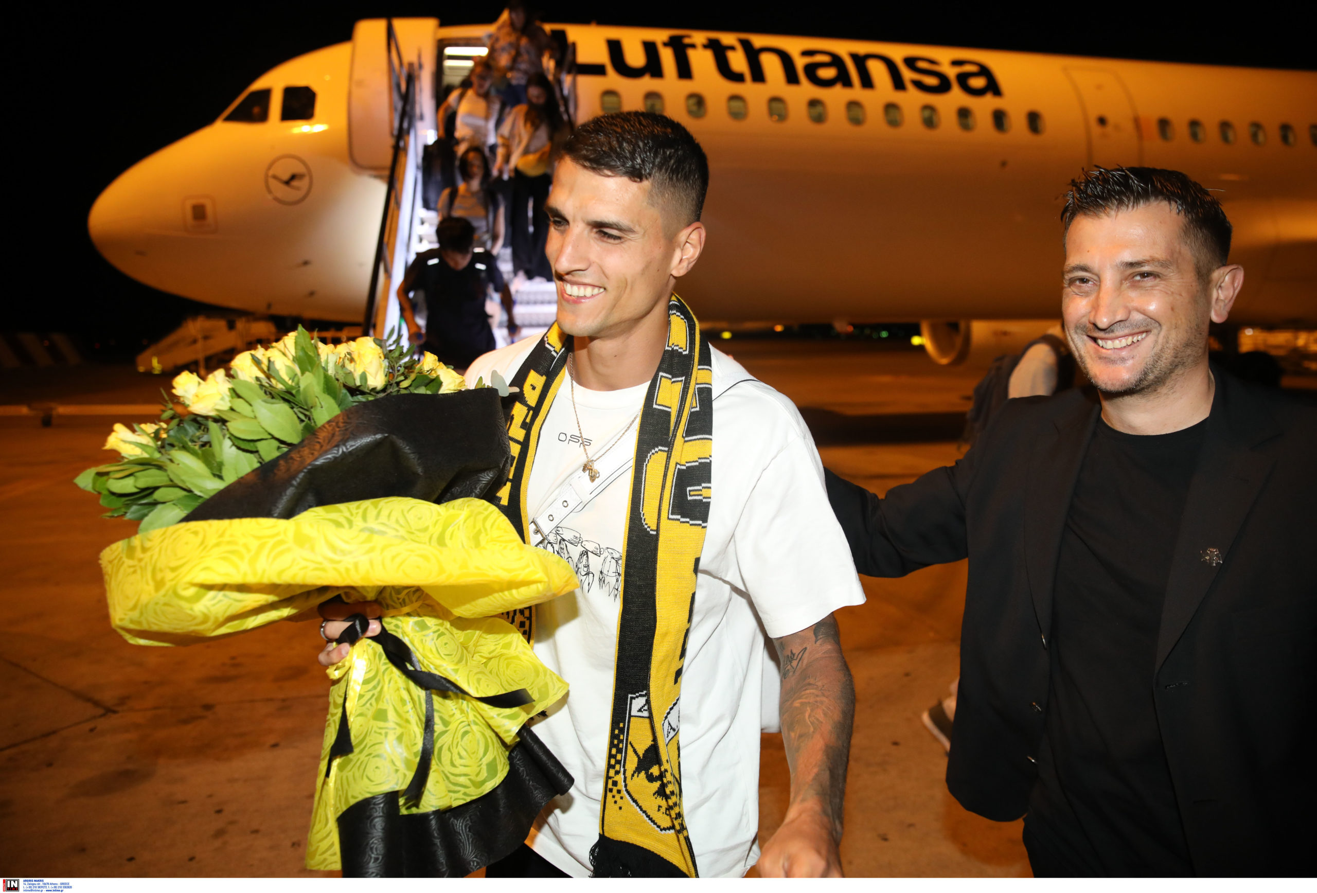 ΑΕΚ Έρικ Λαμέλα Άφιξη