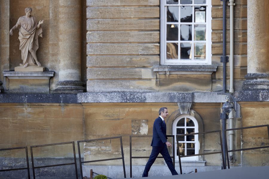 Συνάντηση του Κυριάκου Μητσοτάκη με την πρόεδρο του Κοσόβου