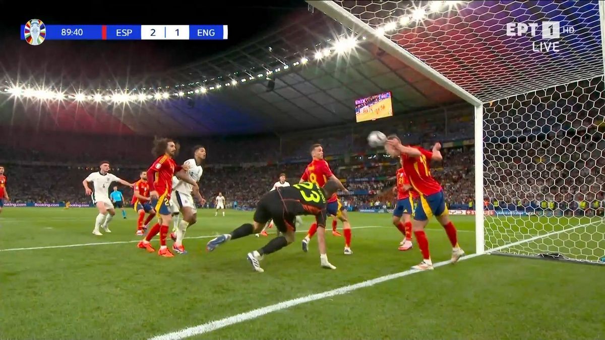 Euro 2024: Mία επέμβαση ένας τίτλος – Ο Ντάνι Όλμο έσωσε πάνω στη γραμμή την κεφαλιά του Γκουέι