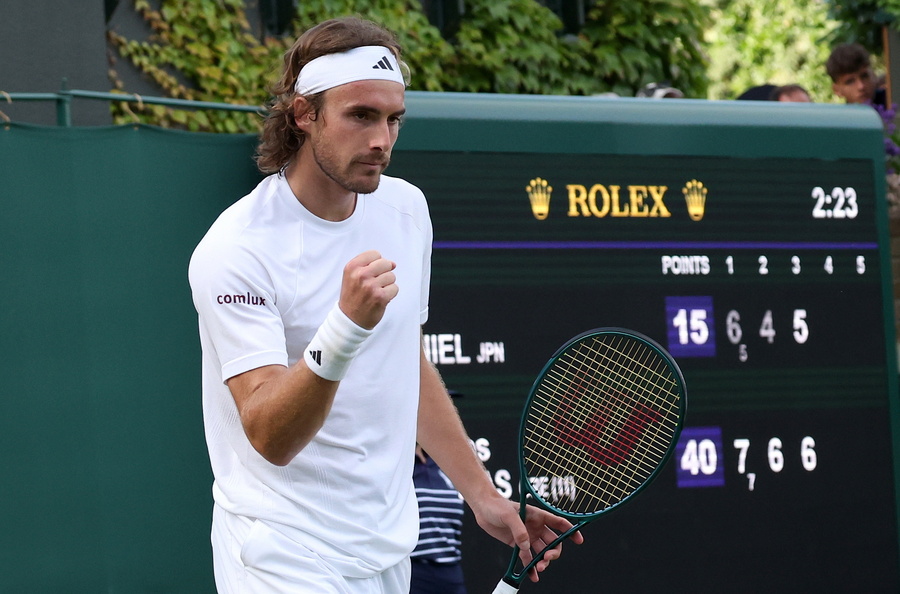 Στέφανος Τσιτσιπάς Wimbledon