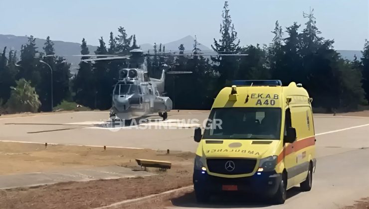 Χανιά: Αίσιο τέλος στην επιχείρηση διάσωσης του 45χρονου – Με αεροδιακομιδή στο νοσοκομείο Χανίων