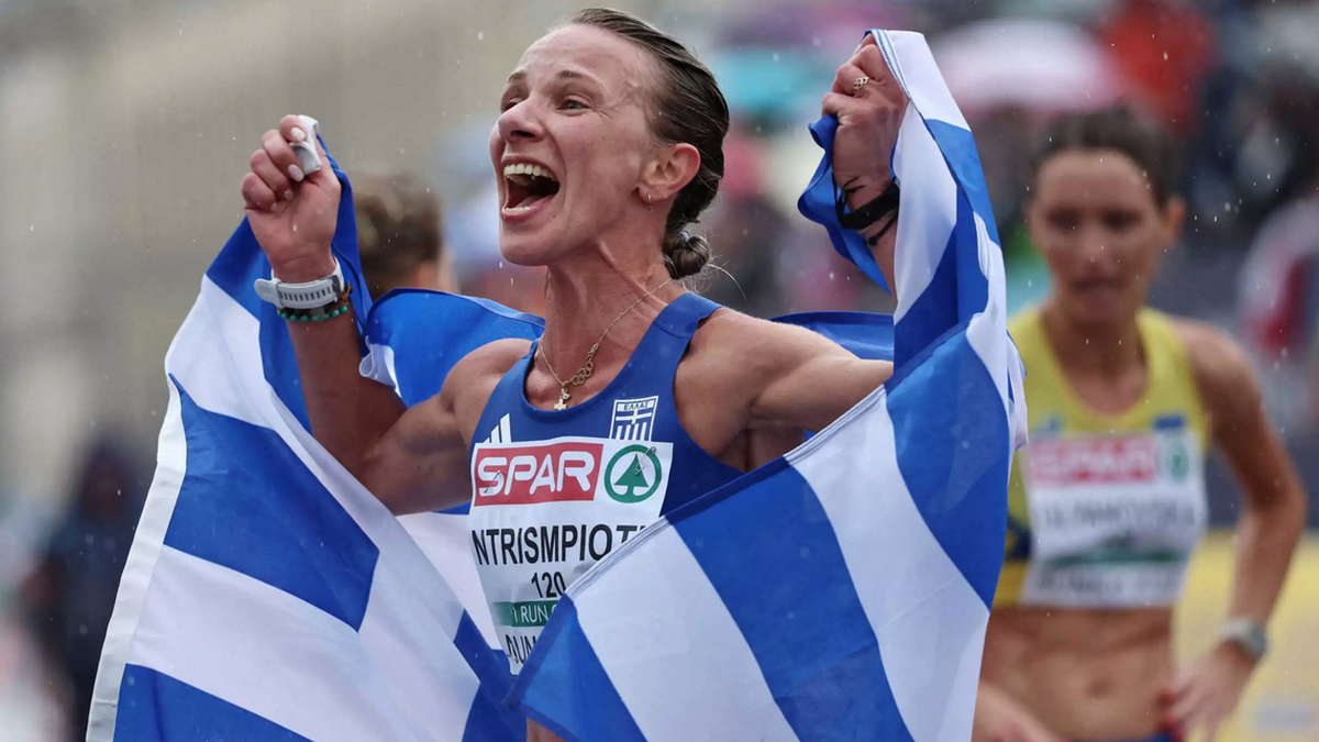 Αντιγόνη Ντρισμπιώτη: «Το να μας ορίσει η ΕΟΕ σημαιοφόρους μαζί με τον Γιάννη με γεμίζει συγκίνηση και υπερηφάνεια»