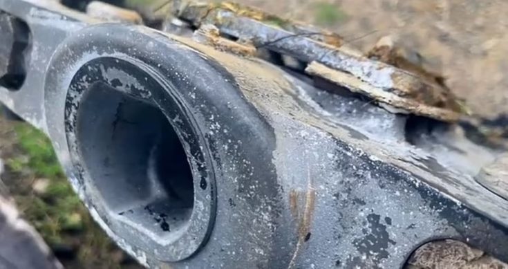 Το γιγαντιαίο αντικείμενο που βρέθηκε στην Βόρεια Καρολίνα.