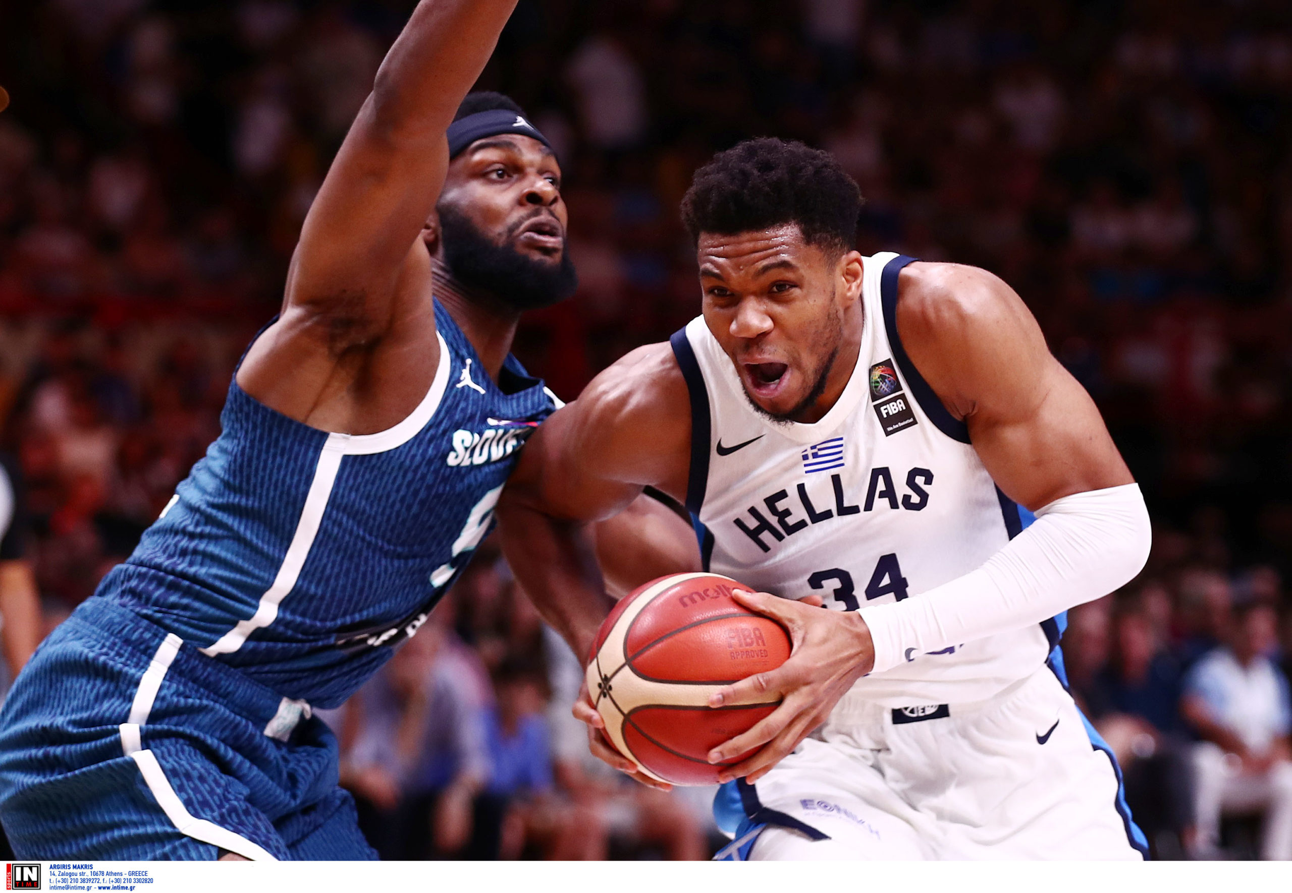 Ελλάδα Σλοβενία Αντετοκούνμπο