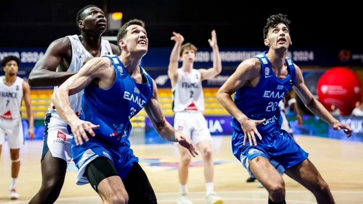 Eurobasket U20: Γαλλία – Ελλάδα 69-57 – Όνειρο ήταν και πάει – Εκτός τελικού η «γαλανόλευκη» – Με Βέλγιο για το χάλκινο