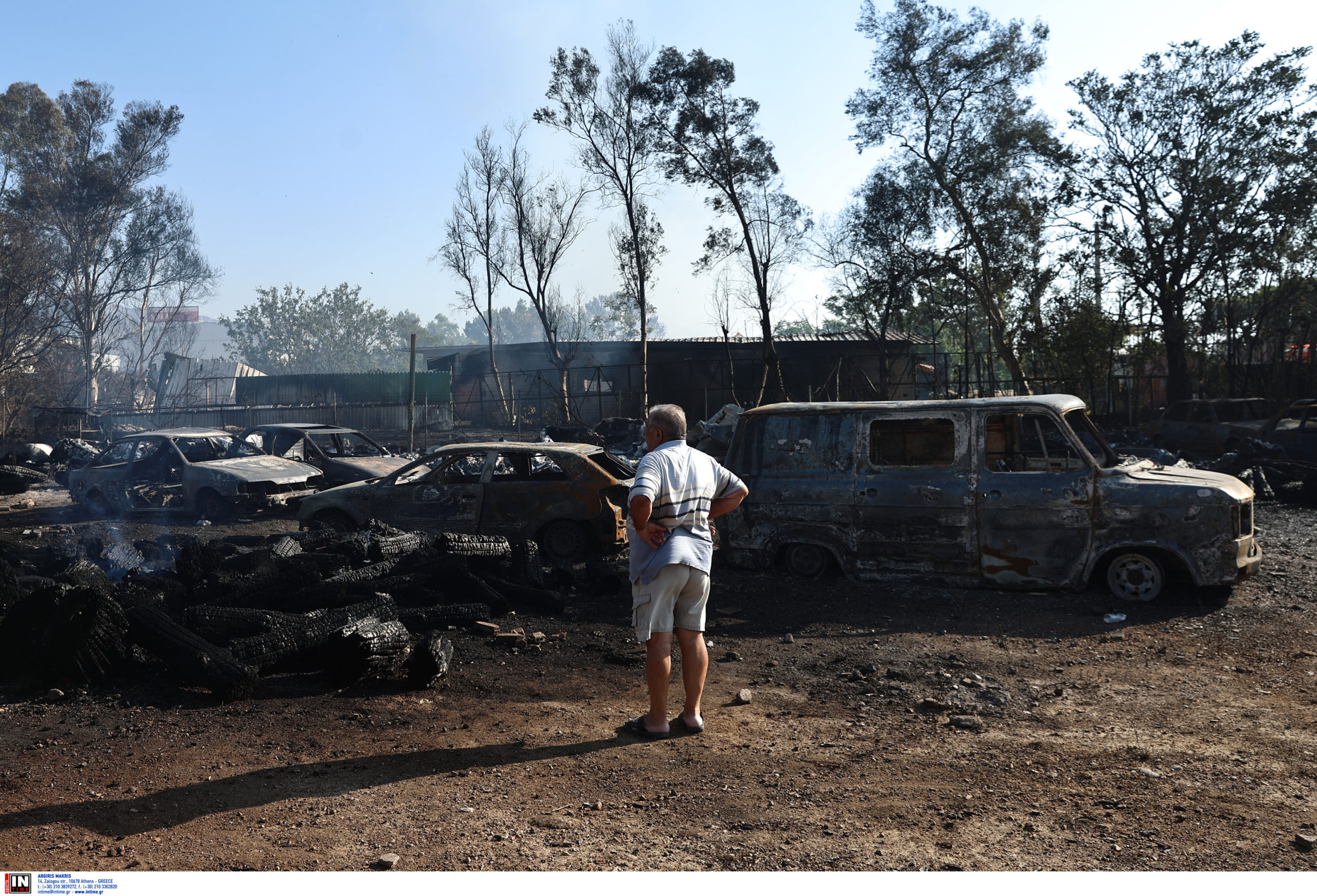 Φωτιά στις Αχαρνές