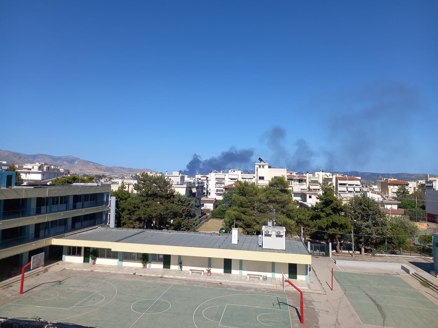 Φωτιά Ασπρόπυργος