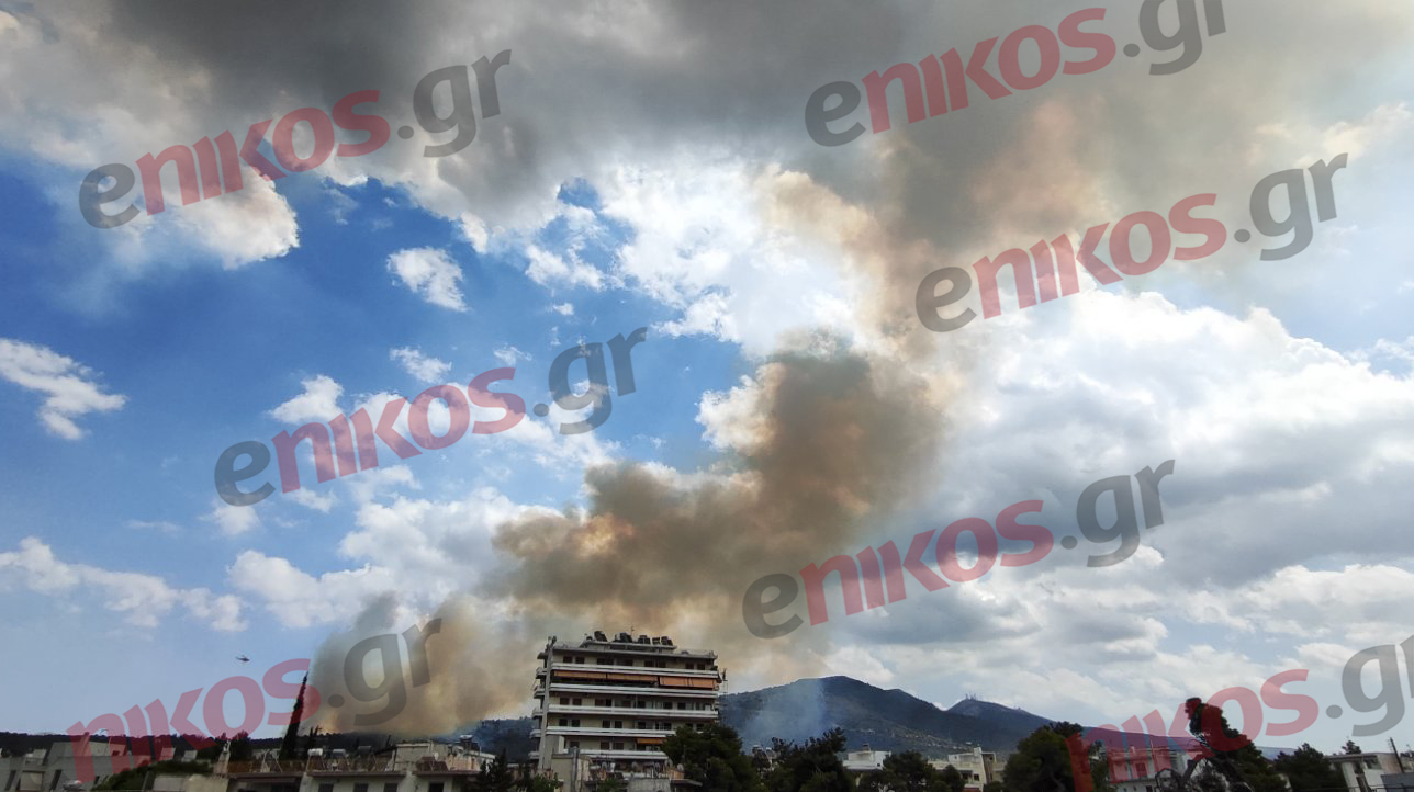 φωτιά Υμηττός Γλυκά Νερά