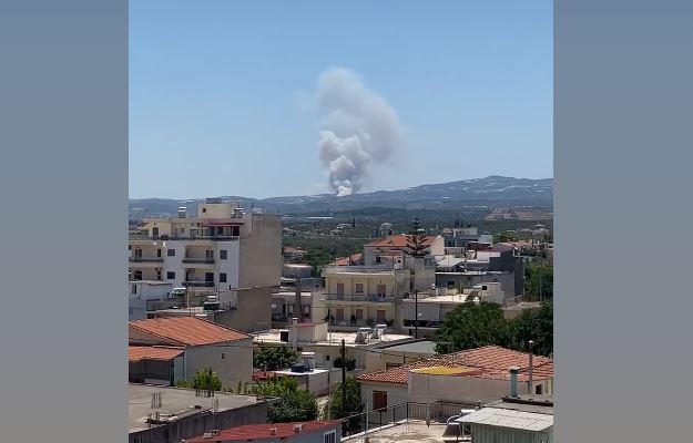 Φωτιά στην Κορινθία – Ήχησε το 112