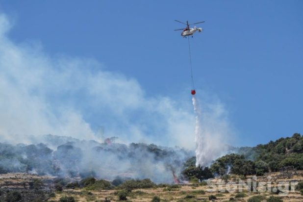 φωτιά Λέσβος