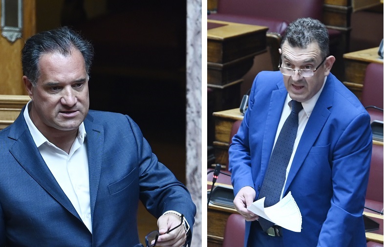 Κόντρα Γεωργιάδη με βουλευτή της «Νίκης» στη Βουλή για κορονοϊό και εμβόλια: «Μην κοροϊδεύετε τον κόσμο» – «Εφαρμόζετε σχέδιο κατά των πολιτών»