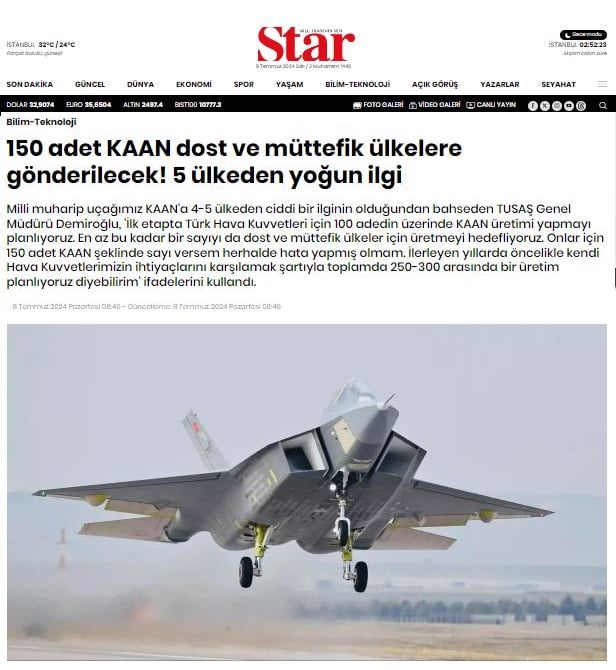 Το μαχητικό της Τουρκίας KAAN