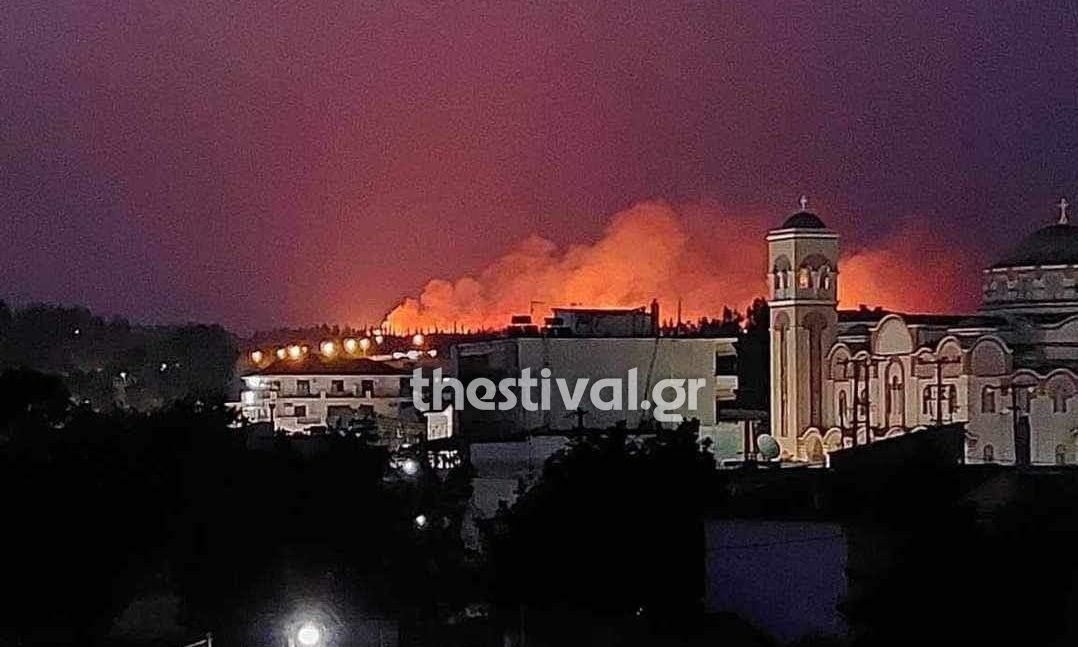 Φωτιά στο Κιλκίς: Ήχησε το 112 – «Παραμείνετε σε ετοιμότητα»