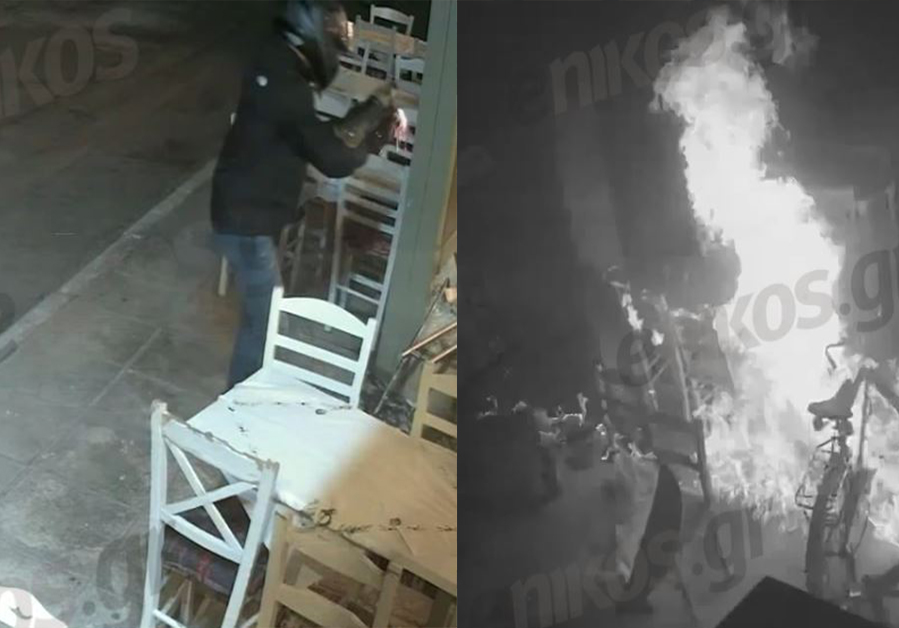 Βίντεο ντοκουμέντα από τη δράση των μελών του κυκλώματος εκβιαστών – Πυρπόλησαν κατάστημα, ενώ μέσα βρισκόταν υπάλληλος