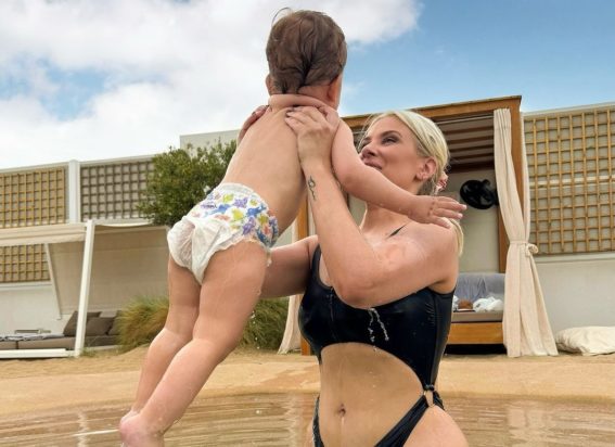 Λάουρα Νάργες γυμναστική - Σώμα μετά τη γέννα