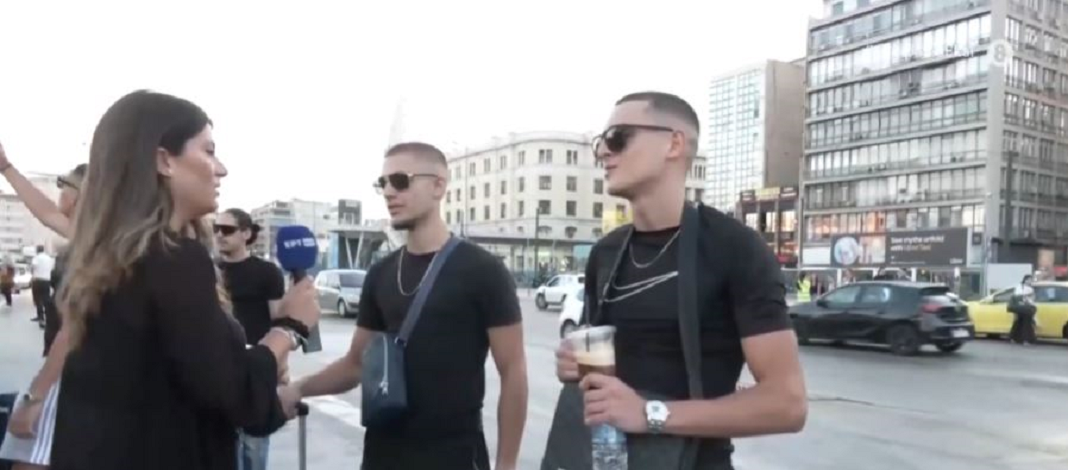 Πειραιάς: «Είμαστε έτοιμοι για όλα» – Η ατάκα ταξιδιώτη πριν μπει στο πλοίο και το κομπλιμέντο στην δημοσιογράφο