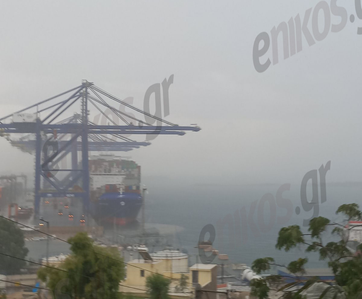 Πέραμα Κακοκαιρία