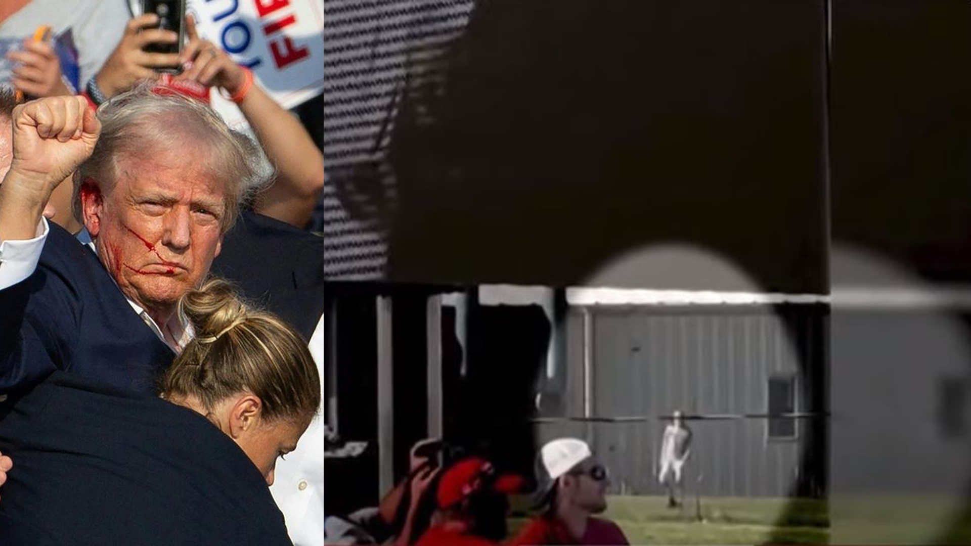 Ντόναλντ Τραμπ δολοφόνος απόπειρα βίντεο