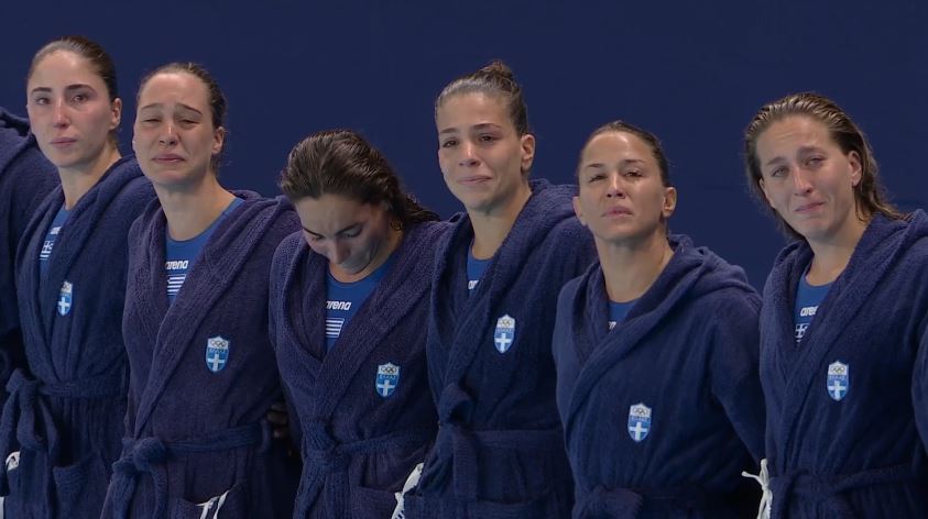 Ολυμπιακοί Αγώνες 2024: Δάκρυσαν οι γυναίκες του πόλο στην ανάκρουση του Εθνικού Ύμνου – Συγκλονιστικό ΒΙΝΤΕΟ