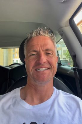 Ραλφ Σουμάχερ φωτογραφία με σύντροφο