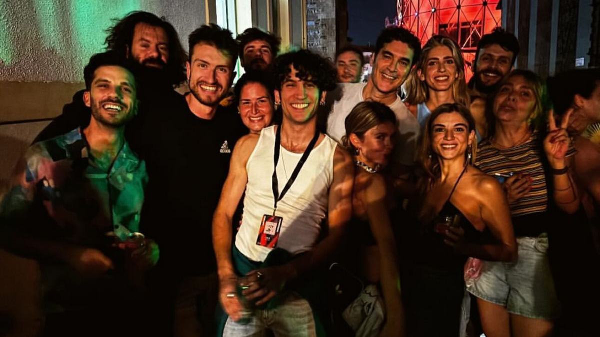 Χριστόφορος Παπακαλιάτης: Το… reunion με Ανδριολάτου – Χαλκιά μετά το τέλος των γυρισμάτων του Maestro – ΦΩΤΟ