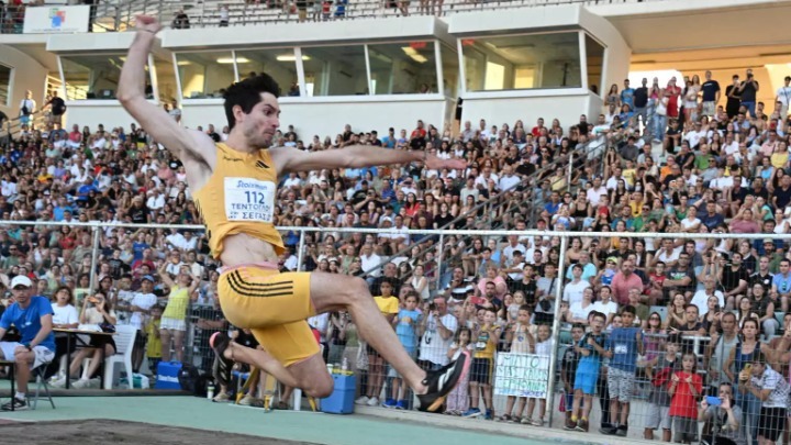 Πανελλήνιο Πρωτάθλημα Στίβου: Πρωτιά με άλμα στα 8.42 μέτρα για τον Μίλτο Τεντόγλου