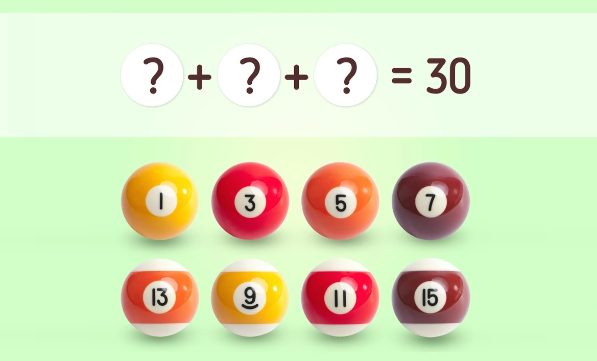 Τεστ IQ μπάλες μπιλιάρδου