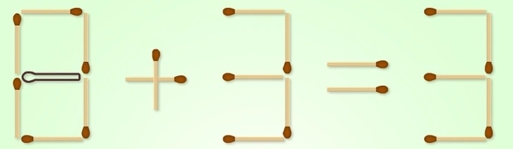 τεστ IQ σπίρτο λύση 1