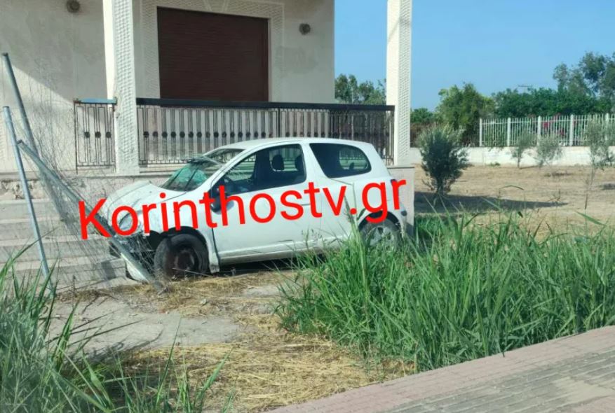 Τροχαίο στο Περιγιάλι Κορινθίας