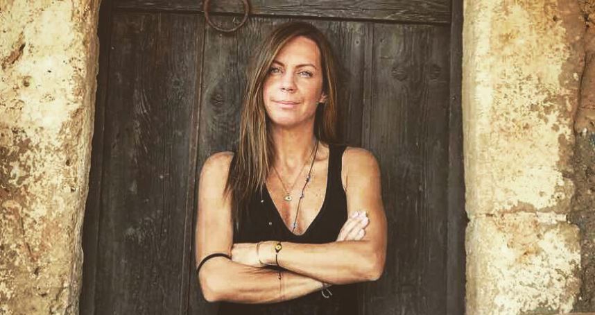 Βάσω Μαζωνάκη με τον Δημήτρη Μακρυνιώτη