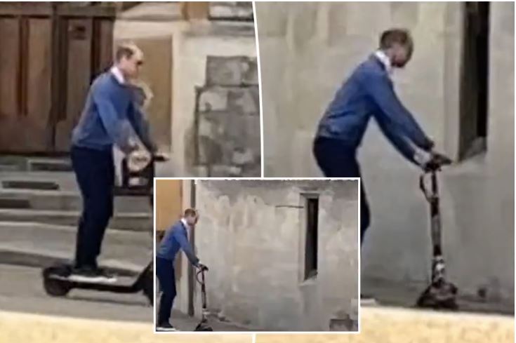 Βίντεο: Viral το ηλεκτρικό πατίνι του πρίγκιπα Ουίλιαμ – Πόσο κοστίζει και γιατί το επέλεξε για τις μετακινήσεις στο κάστρο του Ουίνδσορ