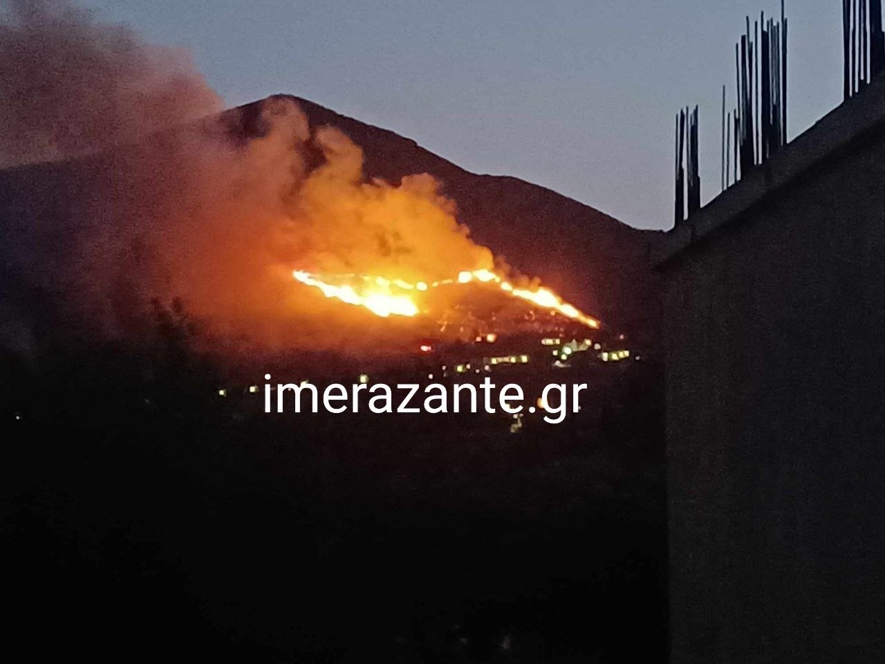 Ζάκυνθος- φωτιά