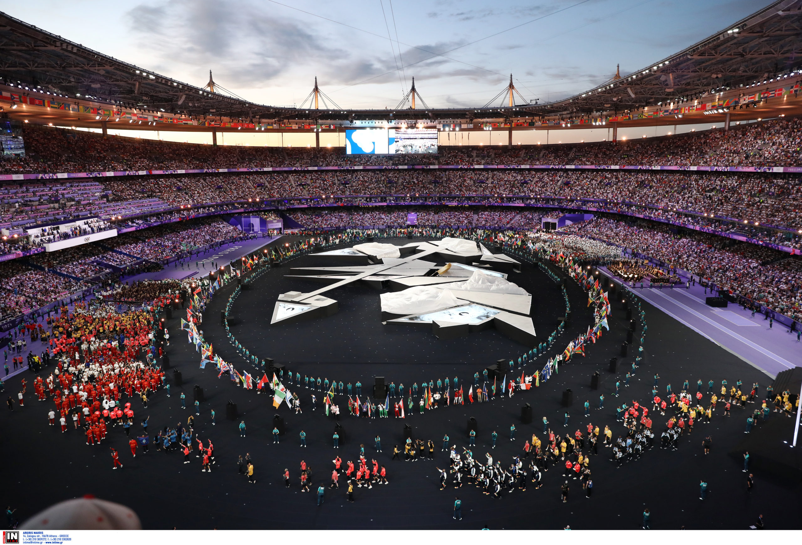 Ολυμπιακοί Αγώνες 2024 τελετή λήξης