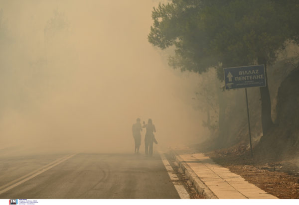 Φωτιά Αττική