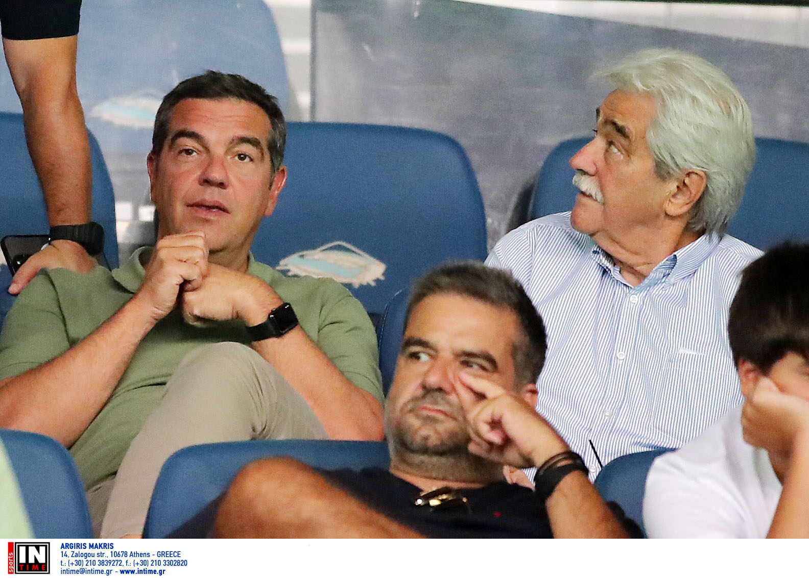 Αλέξης Τσίπρας - Παναθηναϊκός γήπεδο