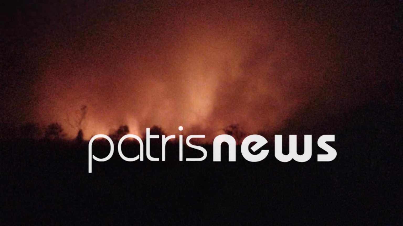 Ηλεία: Φωτιά στην Μανωλάδα – ΦΩΤΟ