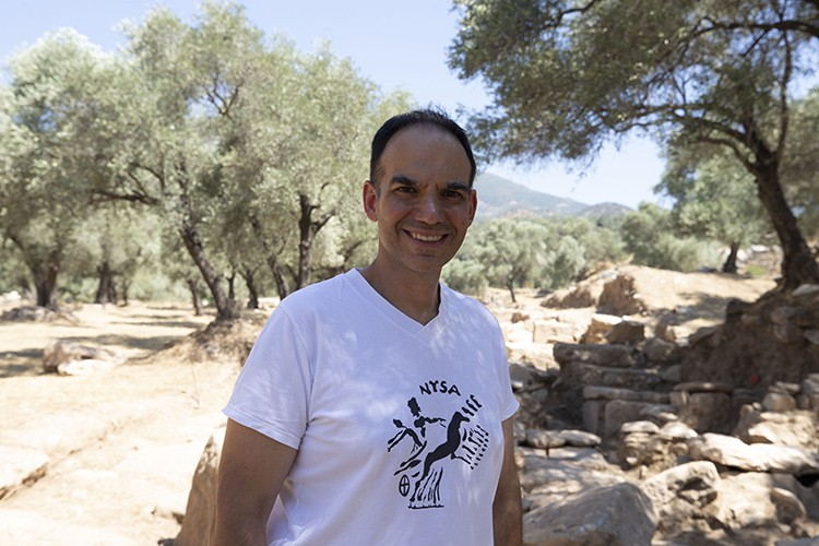 O Δρ. Serdar Hakan Öztaner, επικεφαλής των αρχαιολογικών ανασκαφών στην αρχαία Νύσα. Φωτογραφία: Anatolian Archaeology