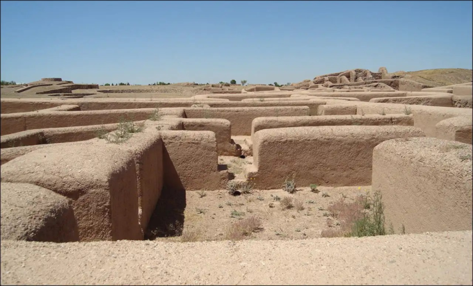 Πλίθινη κατασκευή στο Paquimé.